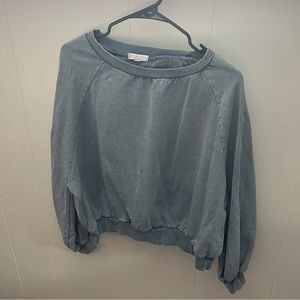 Women’s Baby Powder Blue Crewneck